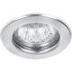 Feron Світильник вбудований DL10 круглий під лампу G5.3 MR16, срібло