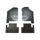Автокилимки в салон 2108-099, 2113-15 (Budget) (гумові) кт.-4шт. (євроборт)