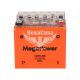 АКБ мото гелевий 12V 5,5-А/Ч R+ (MegaPower) (120х60х130)