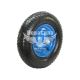 Колесо 4.00-8.00 в зб. (Квітка PRO) 12мм 2PR, Синій диск (тачка)
