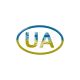Наклейка UA (силікон) синьо-жовта 8x5