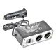Розгалужувач прикурювача 2в1+2USB+подовж. (CarLife) (12V, 5A)