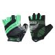 Рукавиці (Greys) L короткі пальці, гелеві вставки чорні/зелені