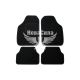 Універсальні автокилимки в салон (Beltex) (B) Carrera 4шт. (чорні) (текстильні)