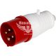 E.NEXT Силова вилка переносна e.plug.pro.4.16, 4п., 380В, 16А (014)