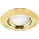 Feron Світильник вбудований DL13 круглий під лампу G5.3 MR16, золото
