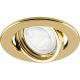 Feron Світильник вбудований DL11 поворотний під лампу G5.3 MR16, золото