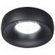 Feron Світильник вбудований DL1842 круглий під лампу G5.3 MR16, чорний матовий