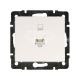 LEZARD RAIN Розетка комп'ютерна RJ45 CAT5, білий, (без рамки)