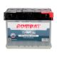 АКБ напівтяговий 12V 60-А/Ч R+ (Rombat) (кислотний, 242x175x190мм)