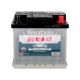 АКБ напівтяговий 12V 50-А/Ч R+ (Rombat) (кислотний, 207x175x190мм)