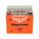 АКБ мото гелевий 12V 9-А/Ч L+ (MegaPower) (135x76x135)