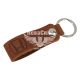 Брелок на ключі Honda коричневий (Україна) (шкіра)