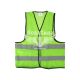 Жилет сигнальний (Zollex) зелений, щільність тканини 120 (аварійка отражаюча)