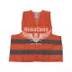 Жилет сигнальний (Lavita) XL оранж. (аварійка отражаюча)
