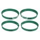 Кільця центрувальні для колісних дисків 70.4-66.6 (Walline) термопластик