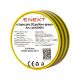 Ізолента E.NEXT e.tape.pro.20.yellow-green із самозагасаючого ПВХ, жовто-зелена (20м)