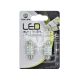 Лампочка 2-ох цокольна LED T11_C5W SMD біла 4-діоди 12V-5Вт SV8.5-8 36мм. (Zollex) (к-т.-2шт.)