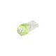 Лампочка без цоколя LED T10_W5W LEDS зелена 1-діод 12V W2.1x9.5d (Futura) (упак.-10шт.)