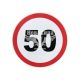 Наклейка обмежувач швидкості (50) діам.16