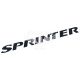 Наклейка з написом SPRINTER 30х3 чорна