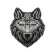 Наклейка Вовк 12,5х14,5