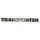Наклейка з написом TRANSPORTER 30х2,8 чорна
