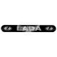 Наклейка з написом LADA (чорне тло) (силікон) 14х1,8