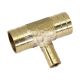 Перехідник 20х10х20 трійник латунний (Україна)