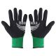 Рукавиці робочі (Україна) прорезиннені зелені