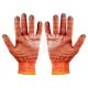 Рукавиці робочі (Україна) помаранчеві