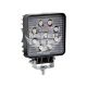 Фара світлодіодна LED 27W 6000К (OFF ROAD) (108x108x47мм.)