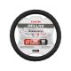Чохол руля M шкіра чорний 37-39см. (CarLife) SW343M