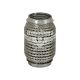Гофра глушника 50х120мм. 3-х шарова Interlock, кольчуга (Walline) (короткий фланець)