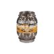 Гофра глушника 45х100мм. 3-х шарова Interlock, (Walline) (короткий фланець)