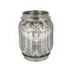 Гофра глушника 50х100мм. 3-х шарова Interlock, (AGK) (короткий фланець)