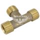 Перехідник трубок латунний (трійник) 14х14х14