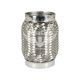 Гофра глушника 64х120мм. 3-х шарова Interlock, (Shikoo) (короткий фланець)