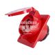 E.NEXT Силова розетка, що вбудовується e.socket.pro.4.32.wall, 4п., 380В, 32А (424)