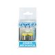 Лампочка з цоколем LED T4W SMD жовта 6-діодів 12V-0,7Вт BA9s (Futura) (к-т.-2шт.)