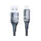 Кабель для зарядки моб. телеф. USB-A to Lightning (Brevia) 1м. чорний, Box (56100) (56100BULC1)