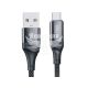 Кабель для зарядки моб. телеф. USB-A to Type-C (Brevia) 1м. чорний, Box (56100) (56100BUCC1)