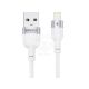Кабель для зарядки моб. телеф. USB-A to Lightning (Brevia) 1.2м. білий, Box (52120WULC1)