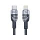 Кабель для зарядки моб. телеф. Type-C to Lightning (Brevia) 1.2м. чорний, 30W, Box (52120) (52120BCLC1)
