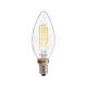 Світлодіодна лампа Feron E14 Filament LB-160 7Вт 4000K C37 Свіча (6936)