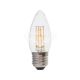 Світлодіодна лампа Feron E27 Filament LB-58 4Вт 4000K C37 Свіча (4844)