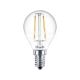 Світлодіодна лампа Philips E14 Filament LED Fila ND 4Вт 2700K P45 (929001180207)