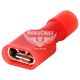 Наконечник-з'єднувач ізольований серії FN E.NEXT e.terminal.stand.fdfn1.25.250.red (fn.f.0,5.1,5) 0,5-1,5 кв.мм "мама" (s4039000)