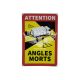 Наклейка Сліпа зона ANGLES MORTS 17х25 (Orafol) (2601721031)