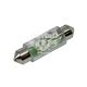 Лампочка 2-ох цокольна LED T11_C5W LEDS біла 6-діодів 24V-5Вт SV8.5-8 39мм. (Solar)(упак.-10шт.) (LF196_P)